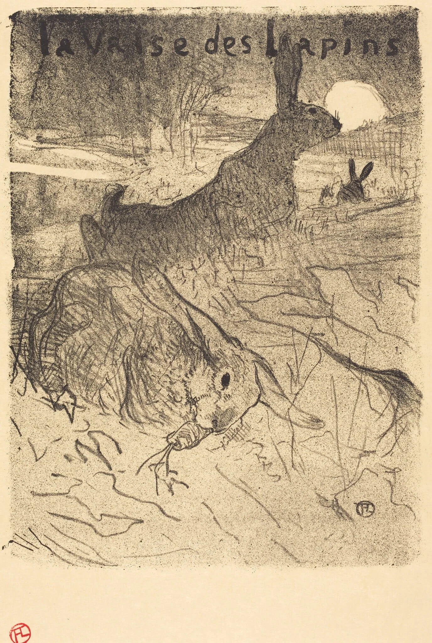 La valse des lapins, detail