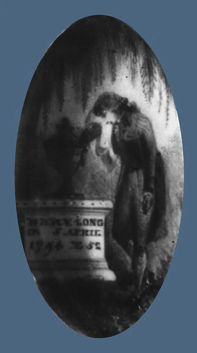 Memorial to Mary Long, detail