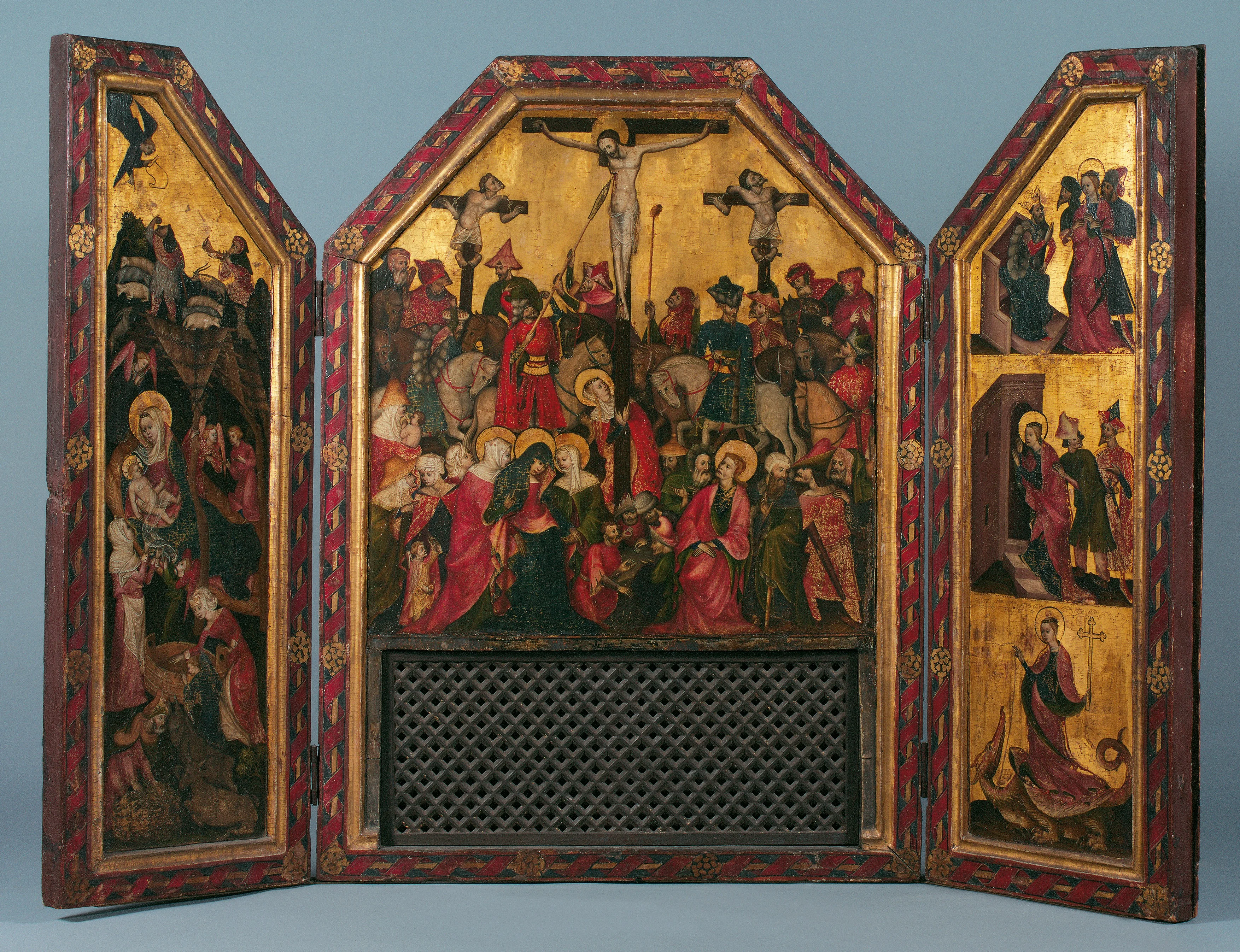 Obervellacher Altar, detail