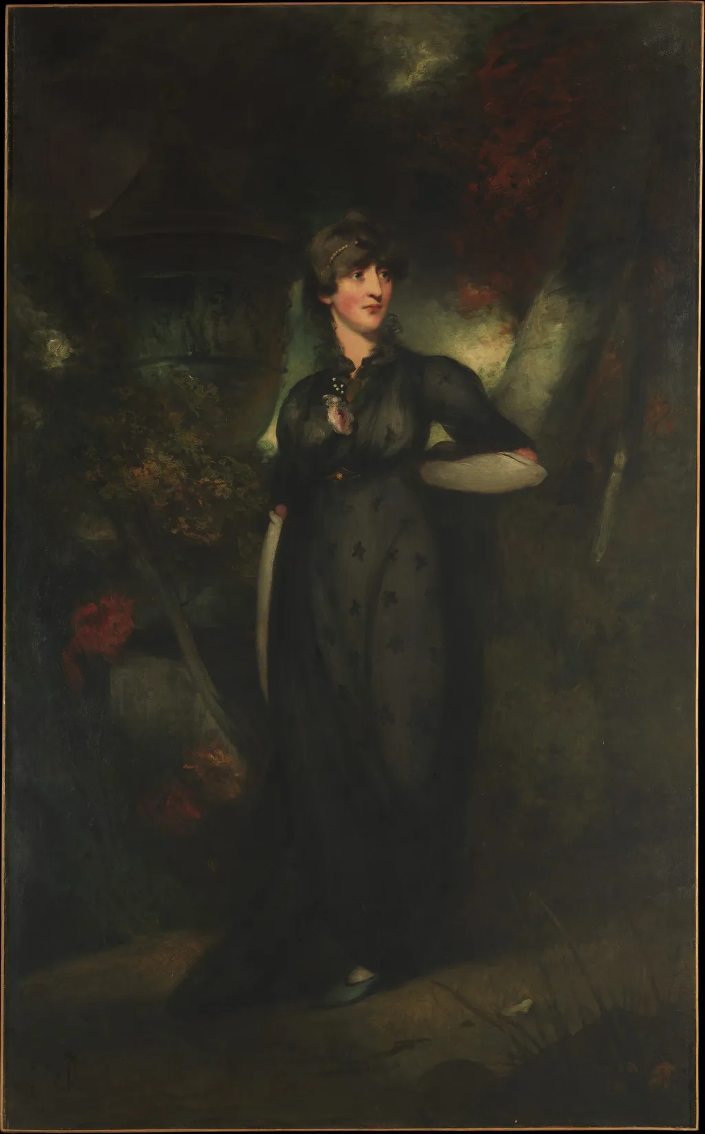 Mrs. Whaley (died 1798, Isle of Man), by John Hoppner, oil, 1798
