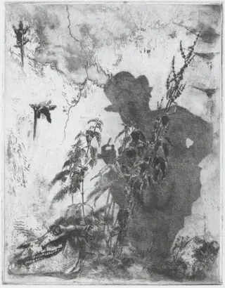 The Contemplative Life (Vita contemplativa), by Luigi Conconi, ink, 1883