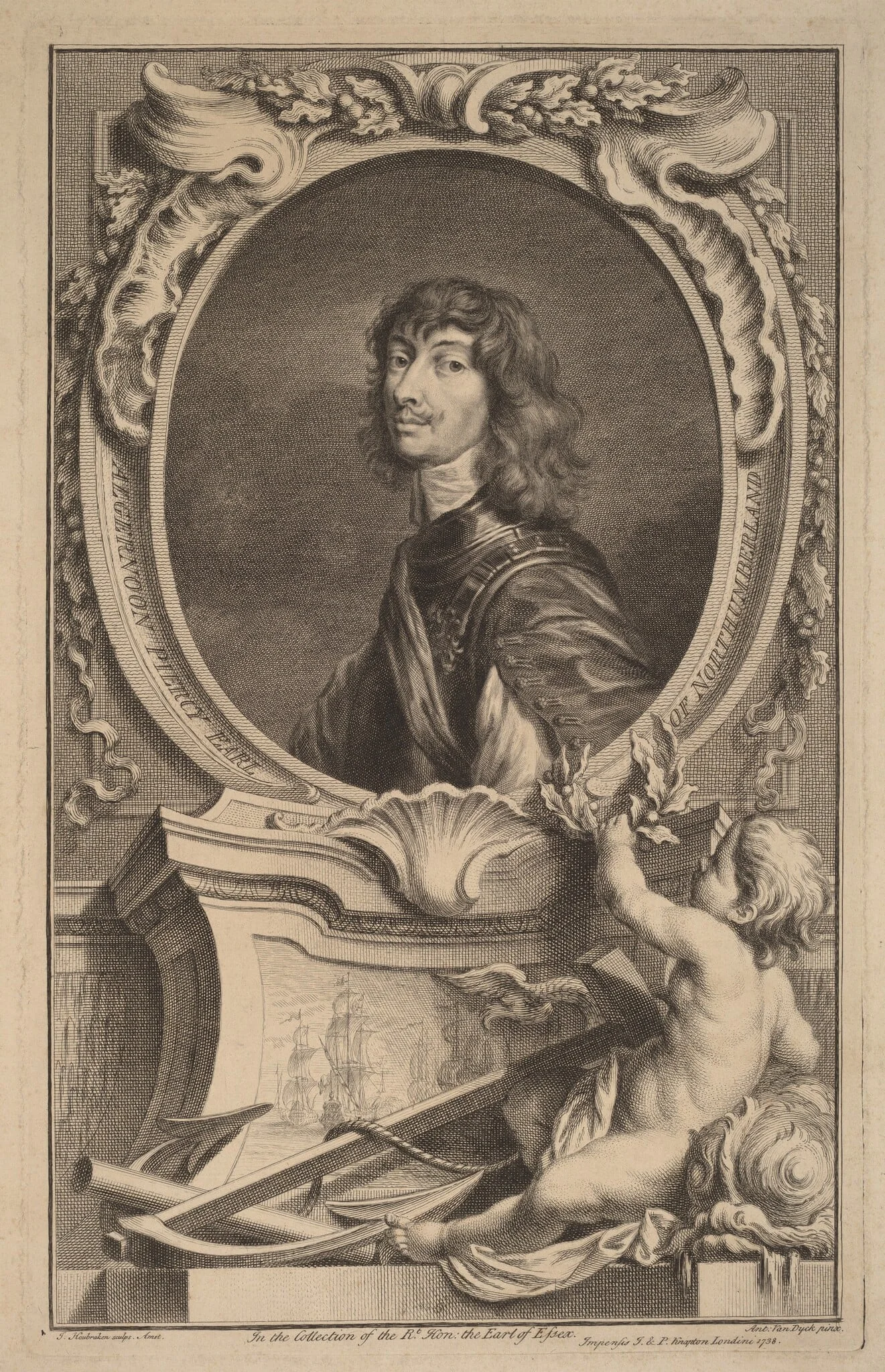 Algernon Percy, Earl of Northumberland, detail
