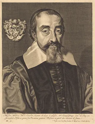 Mathieu Mole, by Michel Lasne, ink, 1628