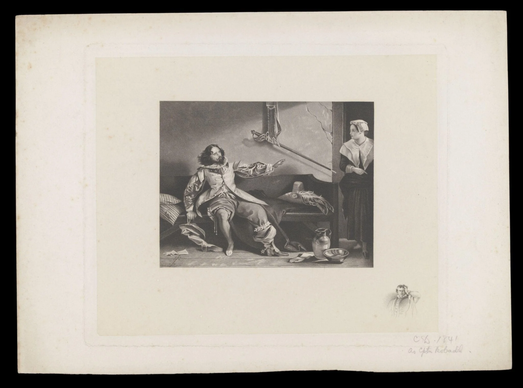 H Beard Print Collection, detail