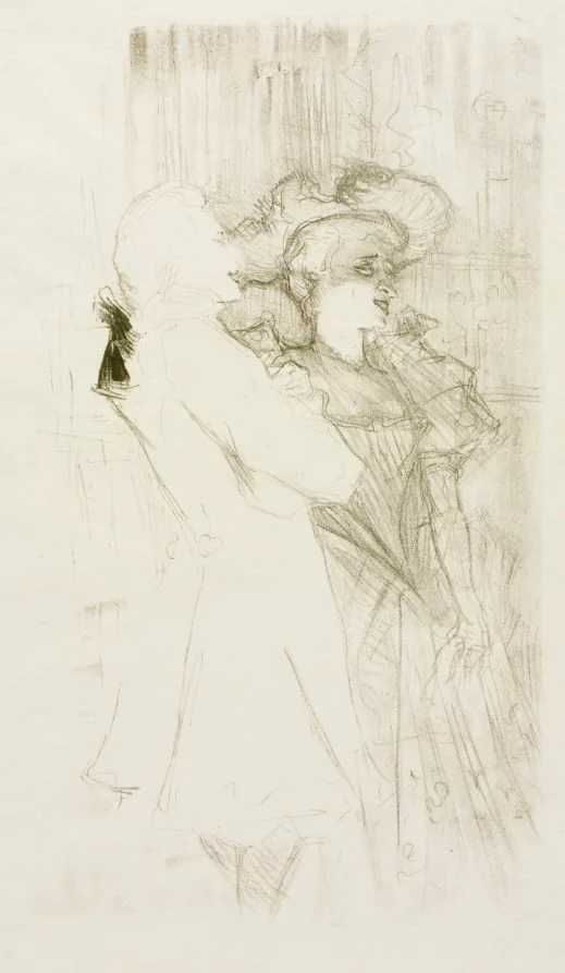 Lender and Auguez in "The Song of Fortune", detail