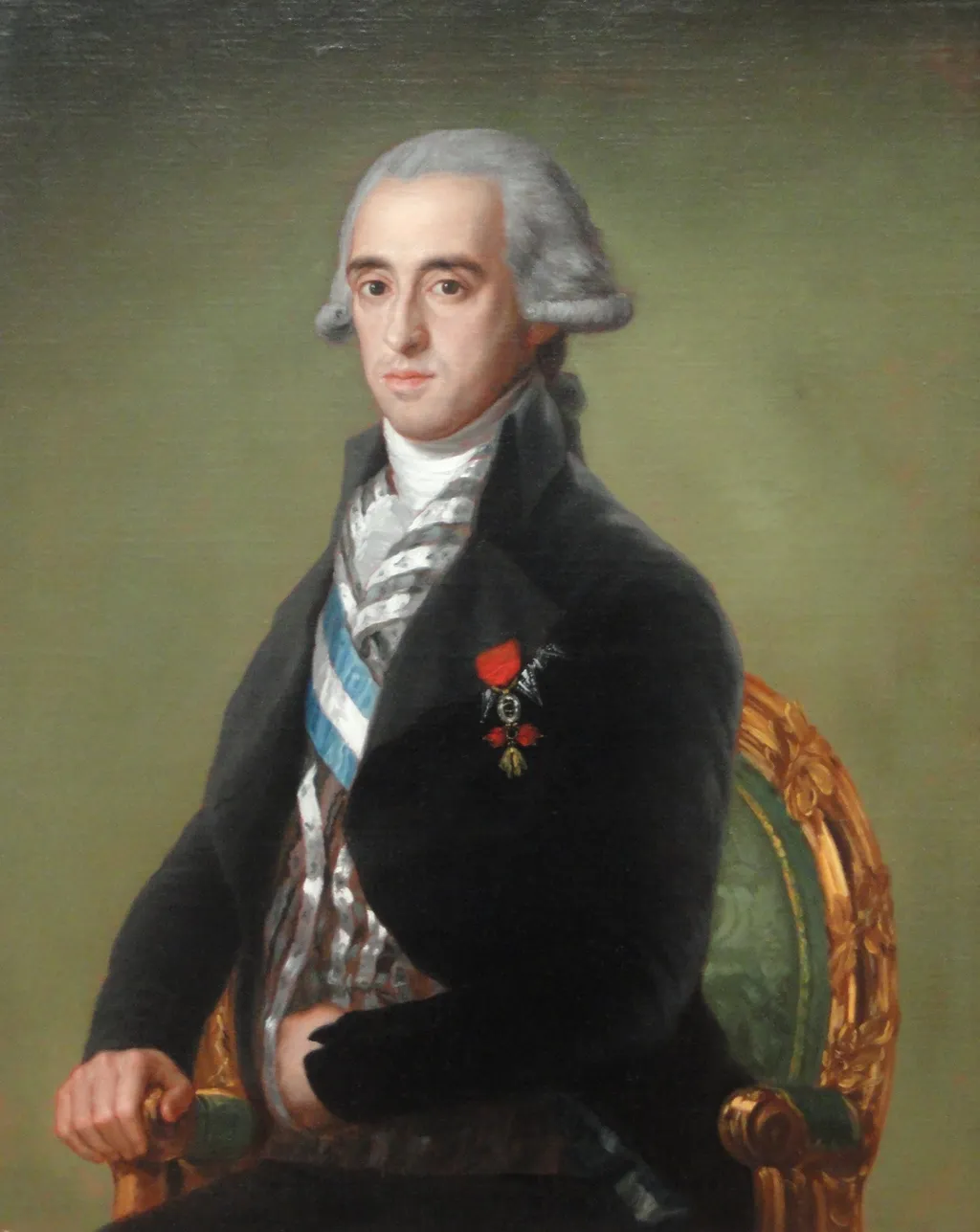 Portrait of José María Álvarez de Toledo, 15th Duke of Medina Sidonia (1756-1796), by Francisco Goya, oil, 1798