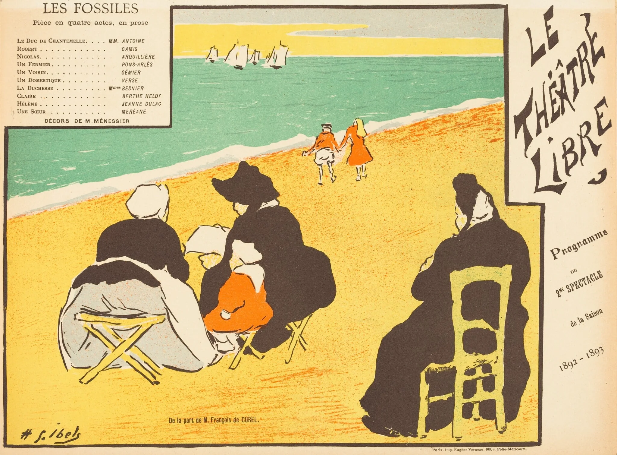 Les Fossiles, detail