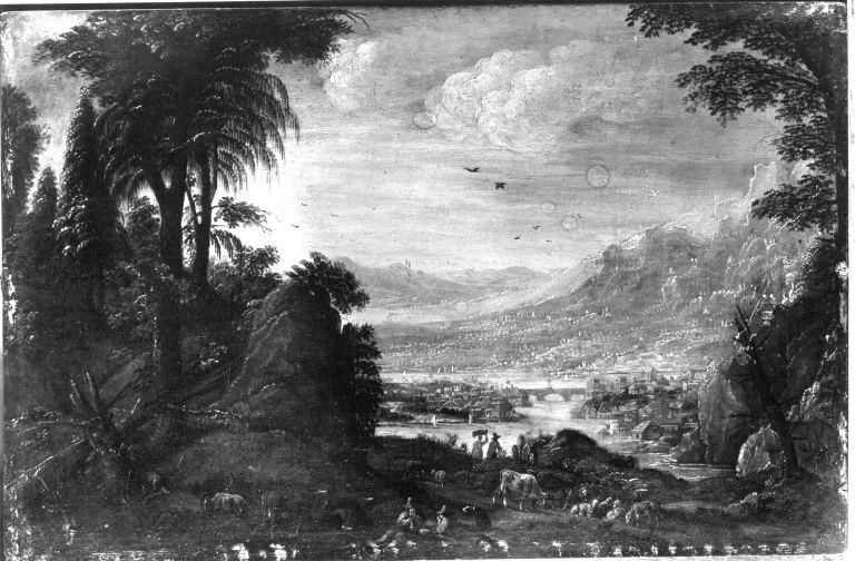 Landschaft (Nachahmer), detail