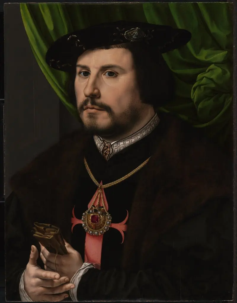 Portrait of Francisco de los Cobos y Molina, by Jan Gossaert, oil, 1530
