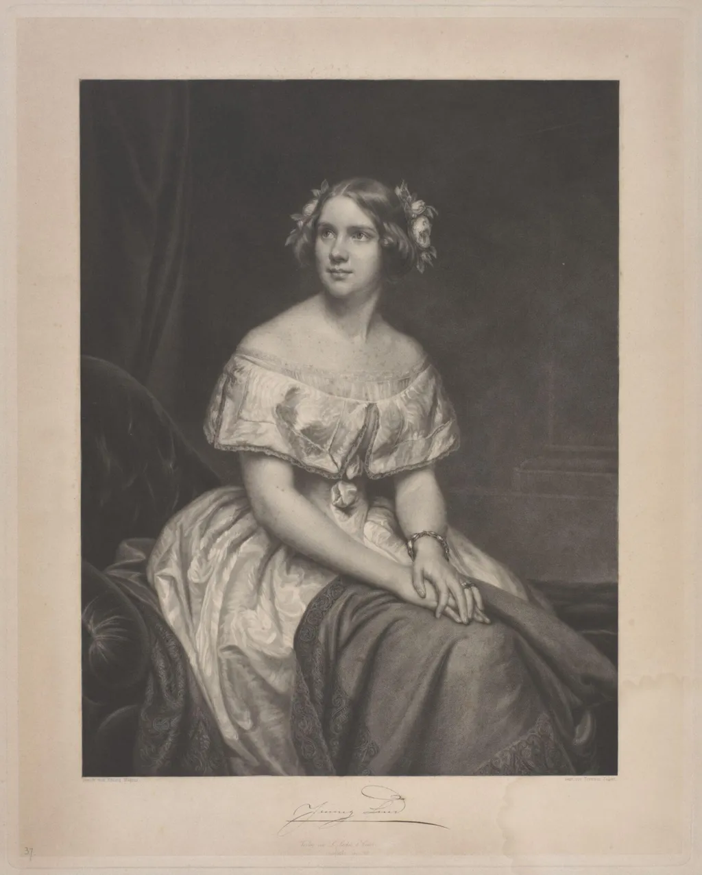 H Beard Print Collection, by Eduard Magnus, 1847