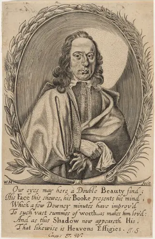 Captain Thomas Weaver of Armagh, by William Marshall, ink, 1649
