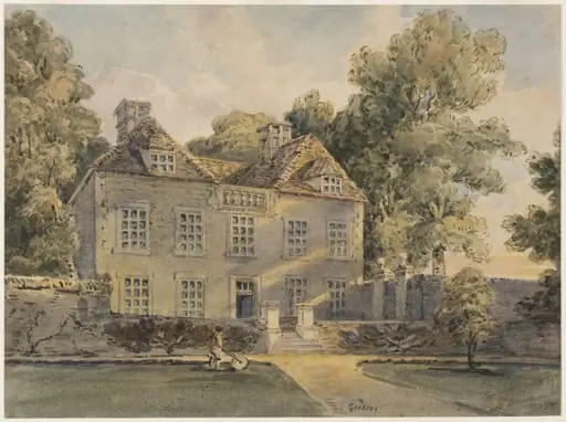 Dr. Monro's house, Winster, by Girtin, watercolor, 1800