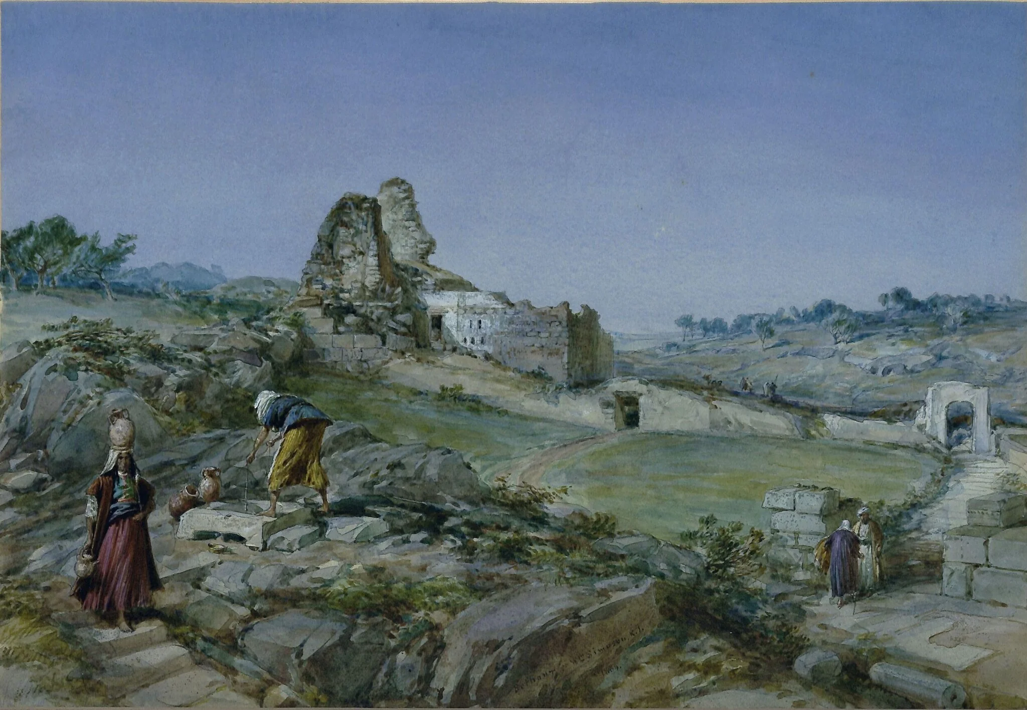 Bethany, Palestine, detail