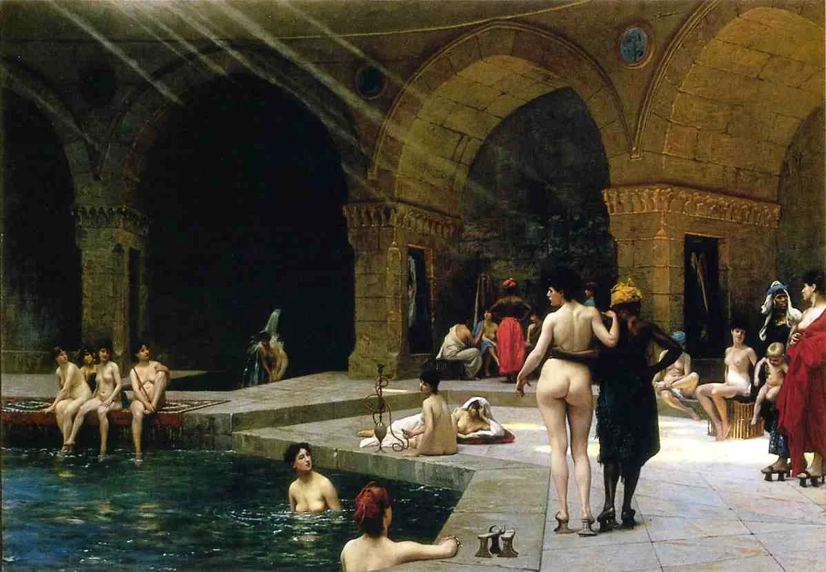 The Great Bath at Bursa, detail