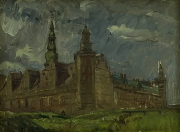 Kronborg set fra sydøst, detail