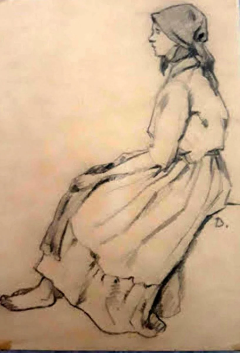 Țărăncuță, detail
