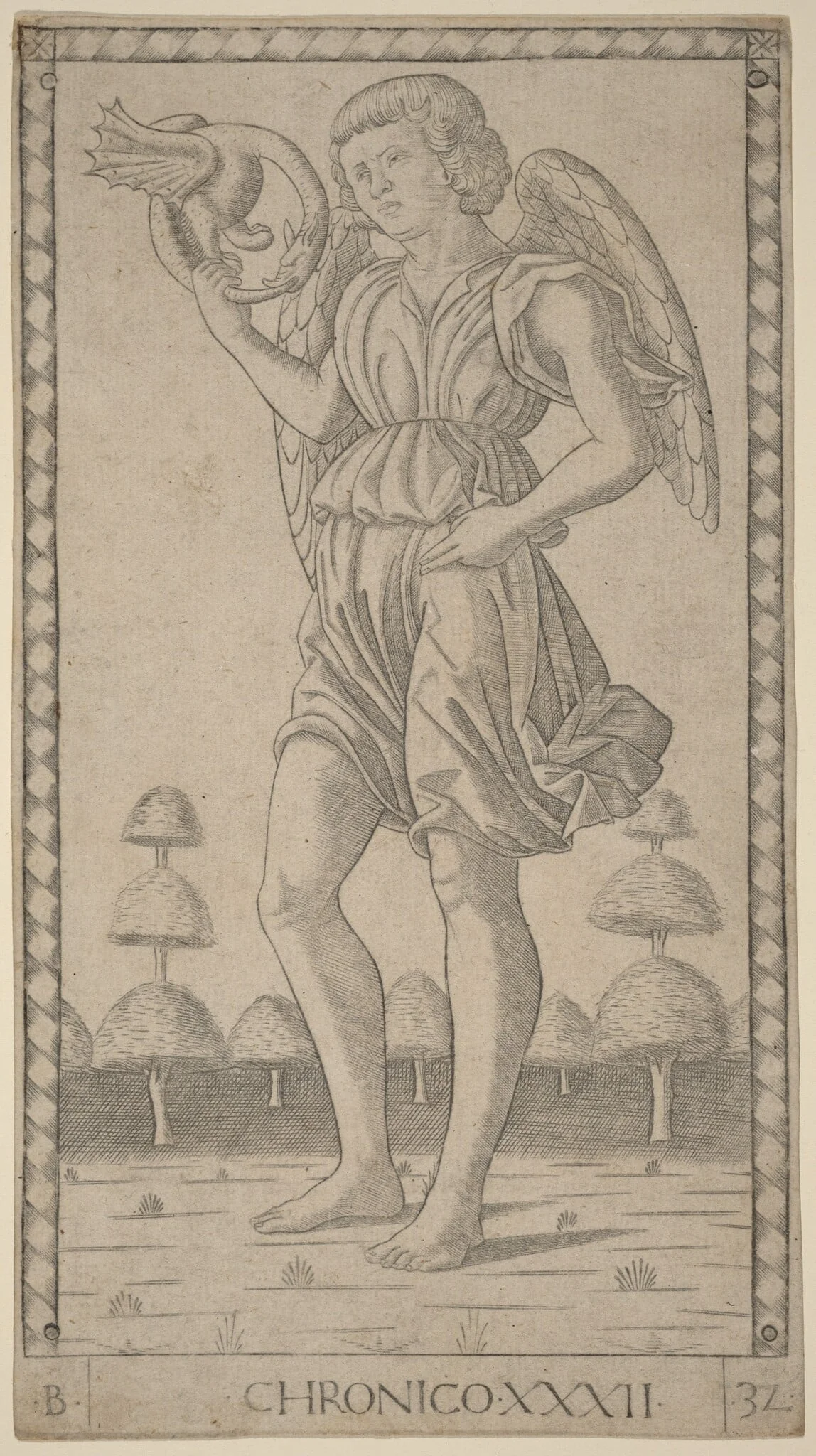Chronico (Genius of Time), detail