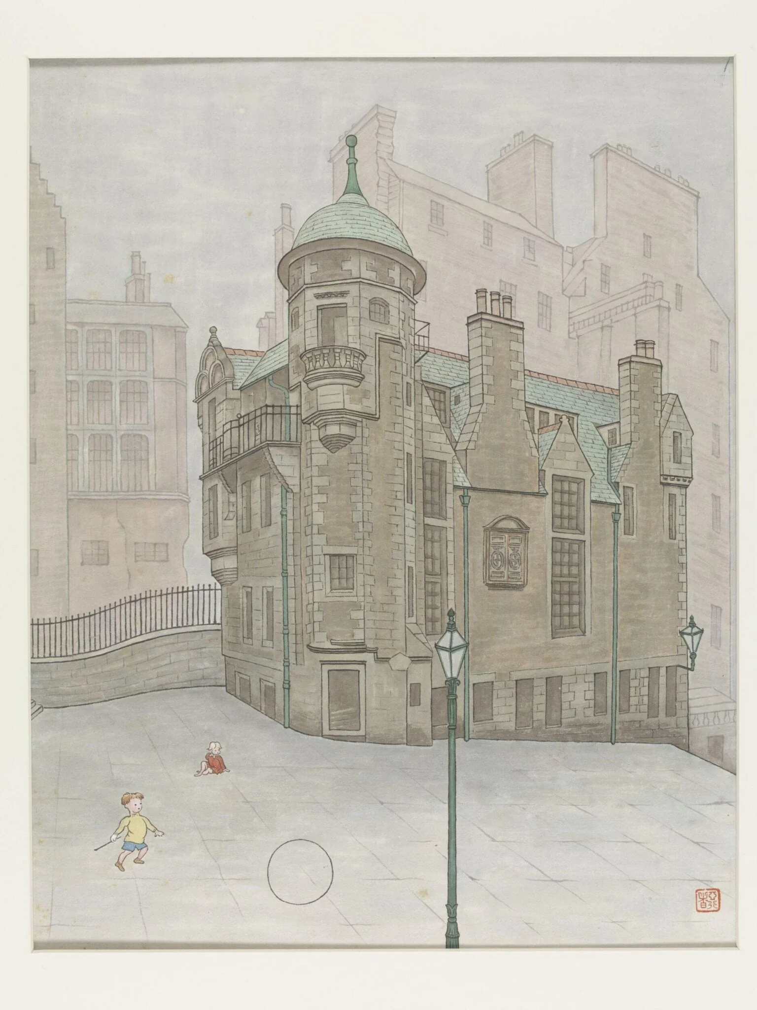 Lady Stairs House, detail