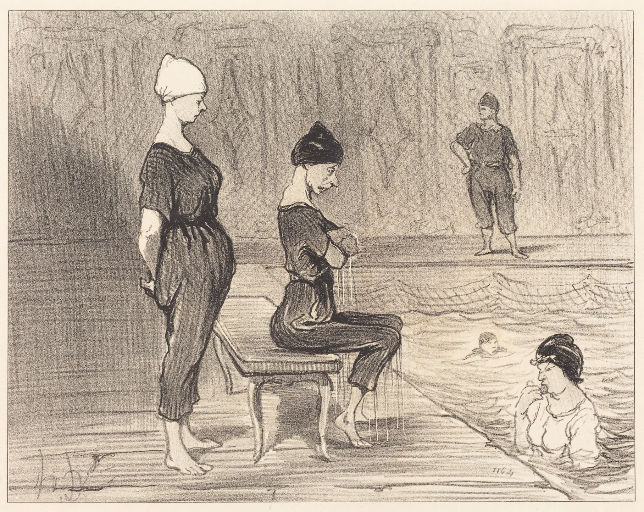 Fesant toutes partie de la plus belle moitié..., detail