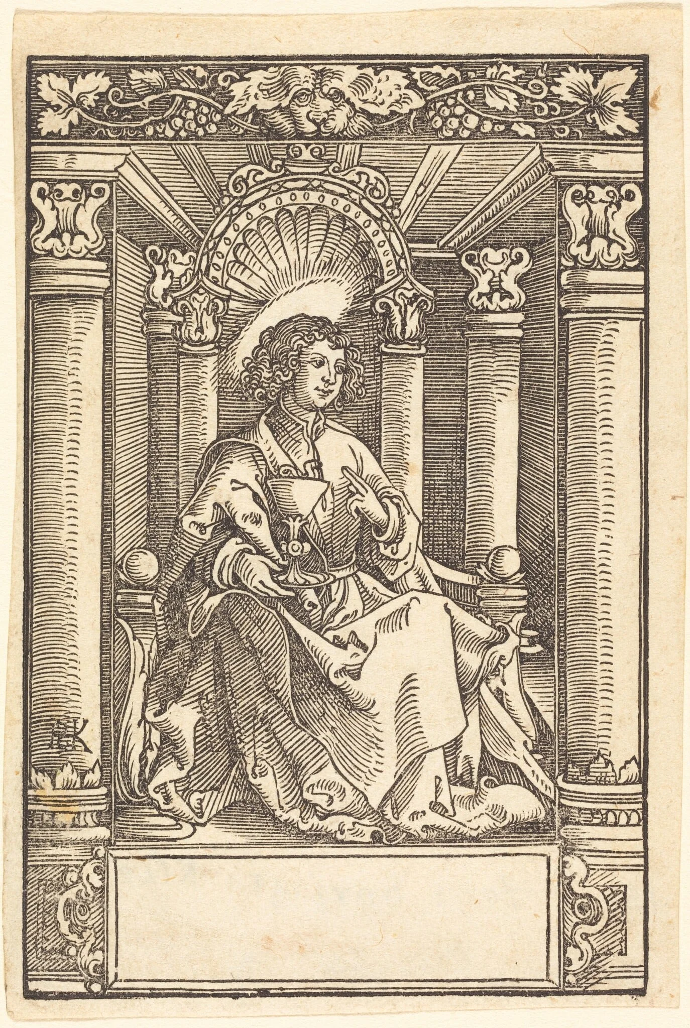 Saint John, detail