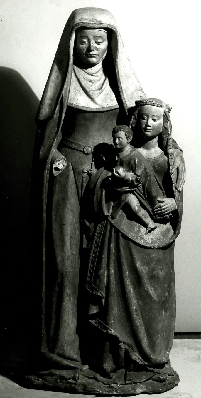 Saint Anne with the Virgin and Child, detail