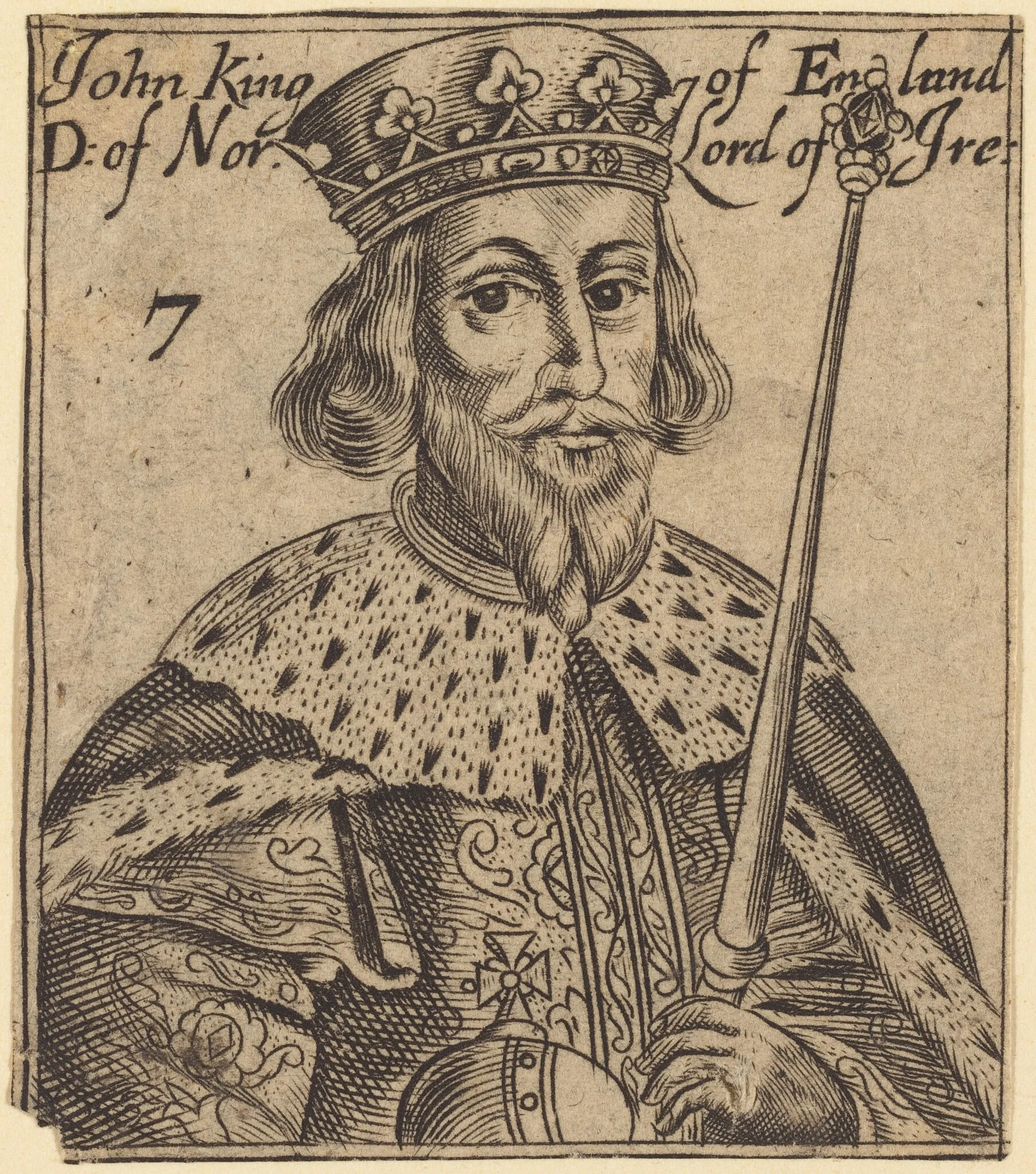 John, King of England, detail