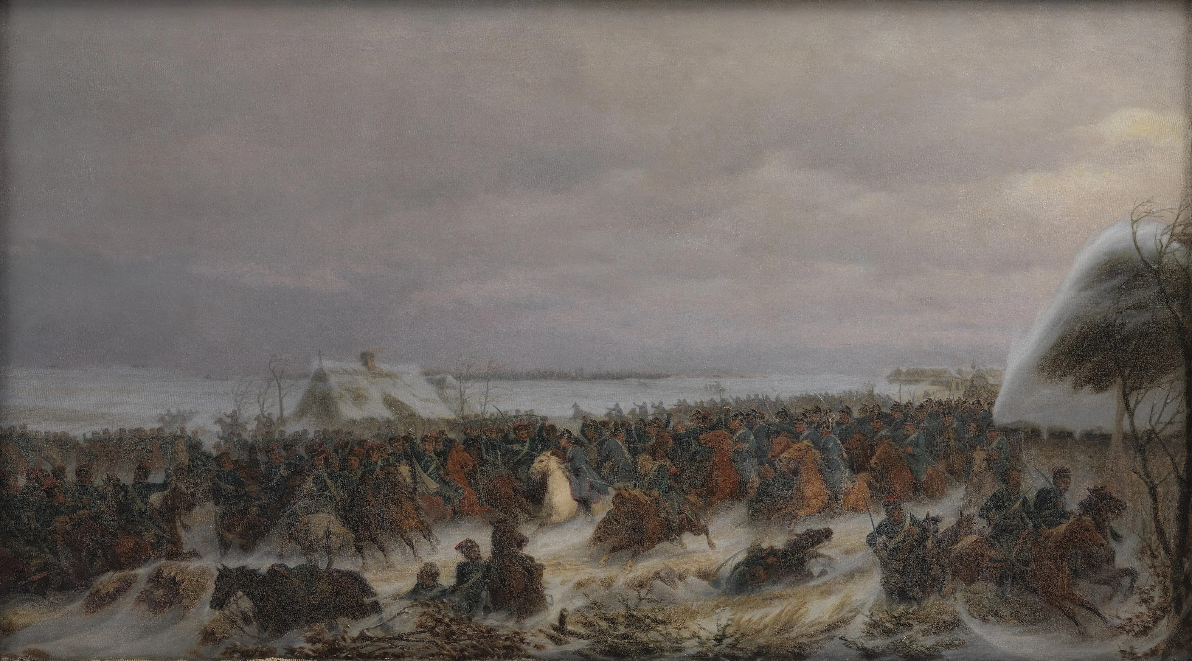 The Skirmish at Vorbasse February the 29th, 1864, detail