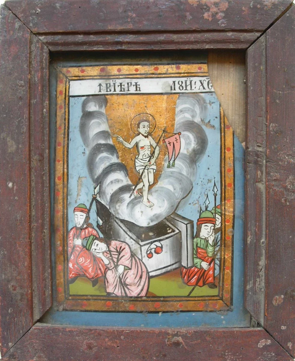 Învierea lui Iisus, detail