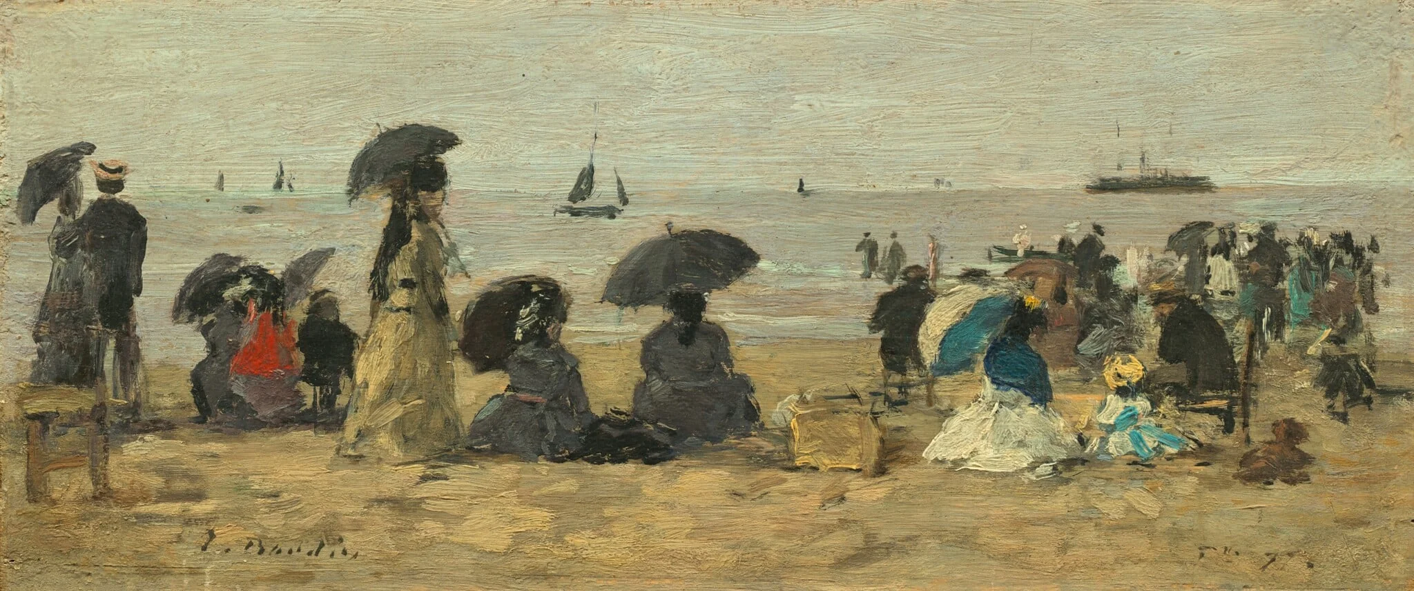 The Beach, detail