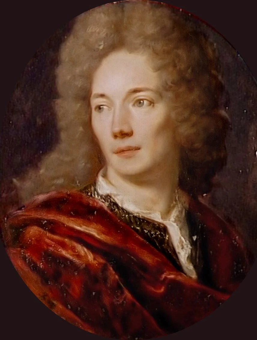 Portrait of a man, detail