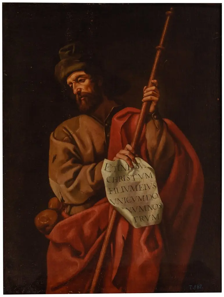 Santiago el Mayor, by Cristóbal García Salmerón, oil, 1601