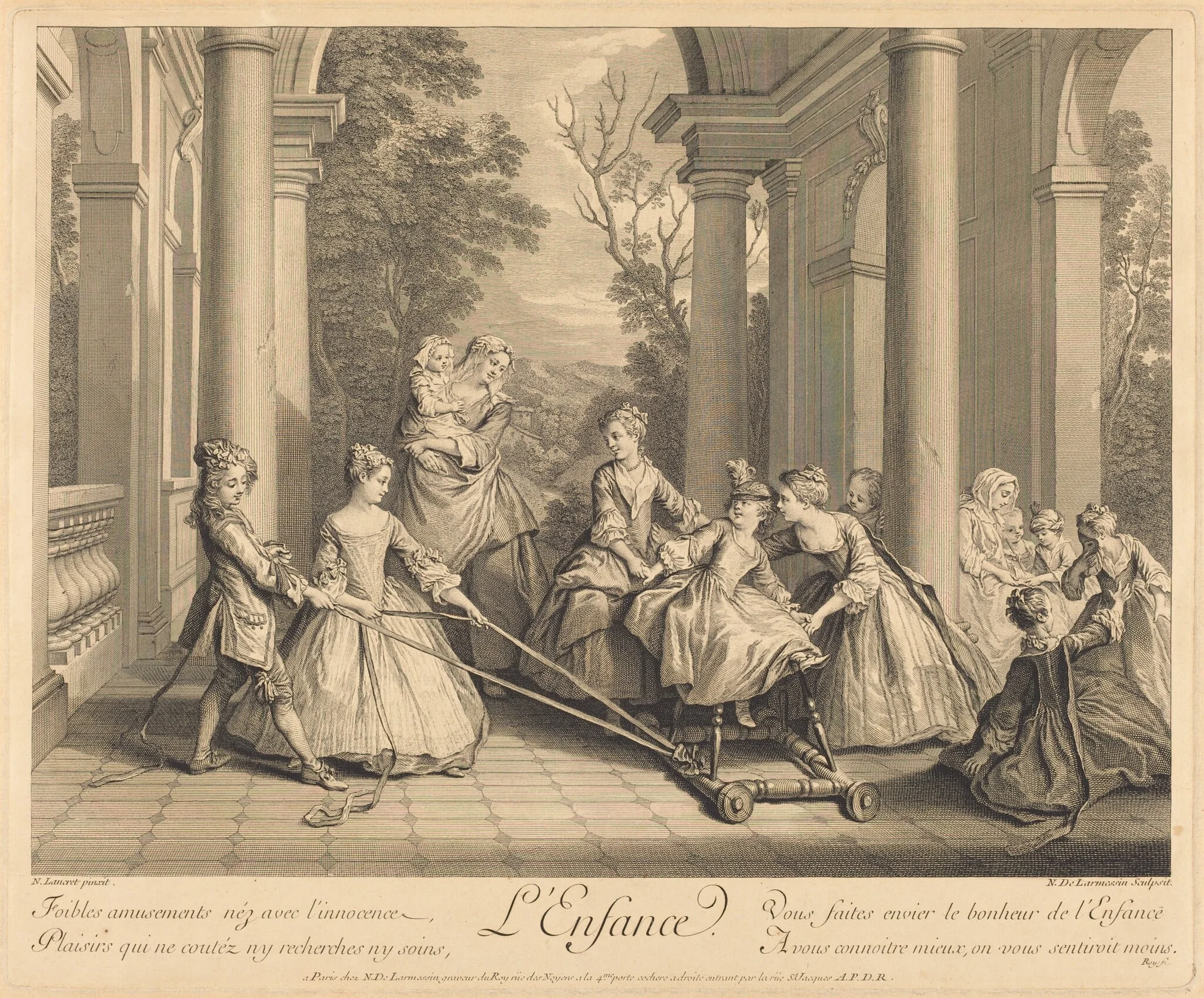 L'enfance, detail