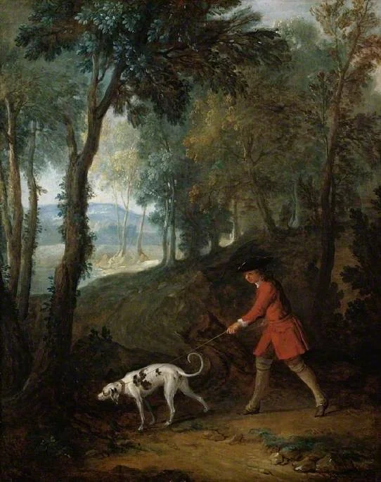 Le Limier, detail
