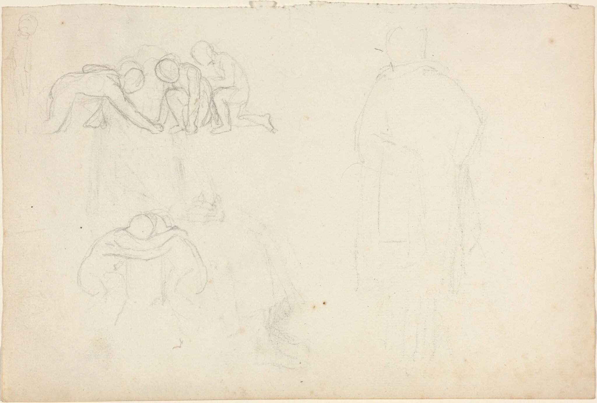 Sheet of Studies, detail