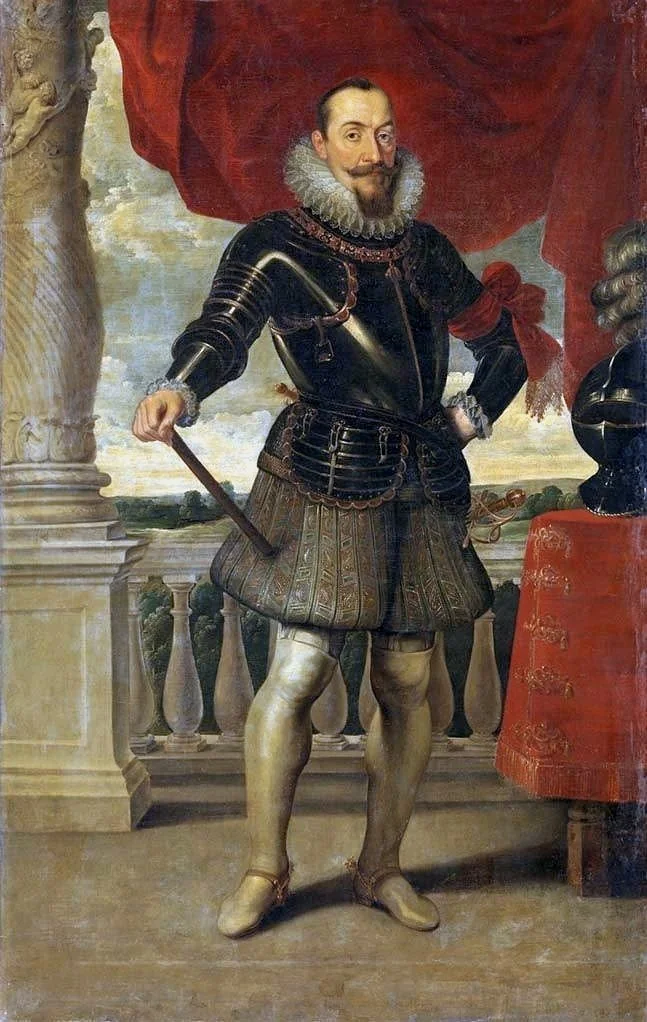 Portrait of King Sigismund III Vasa., detail