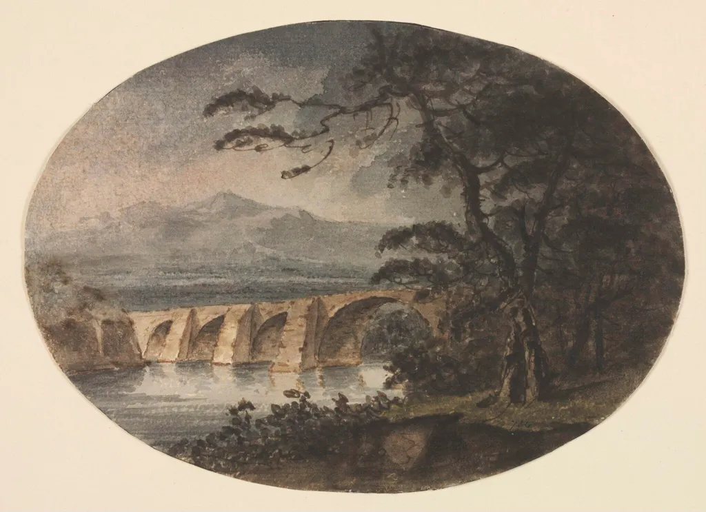 Untitled, by William Gilpin, watercolor