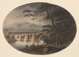 Untitled, by William Gilpin, watercolor