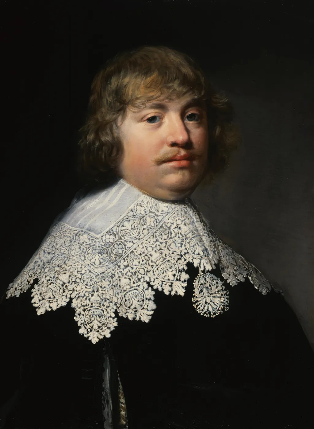 Portrait of Reinier Pauw (1612-1652), by Jan van Ravesteyn, paint, 1633