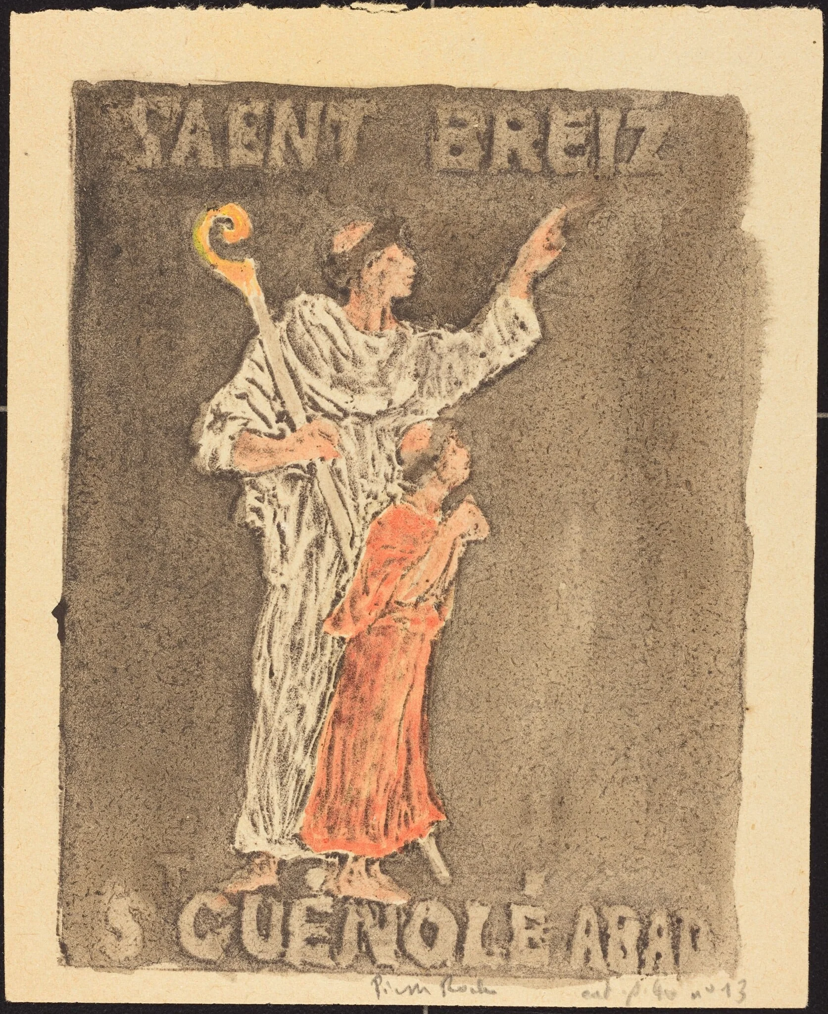 Saint Guenole, detail