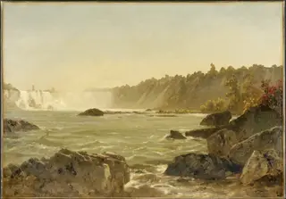 View of Niagara Falls, by John Frederick Kensett, unspecified, 1852
