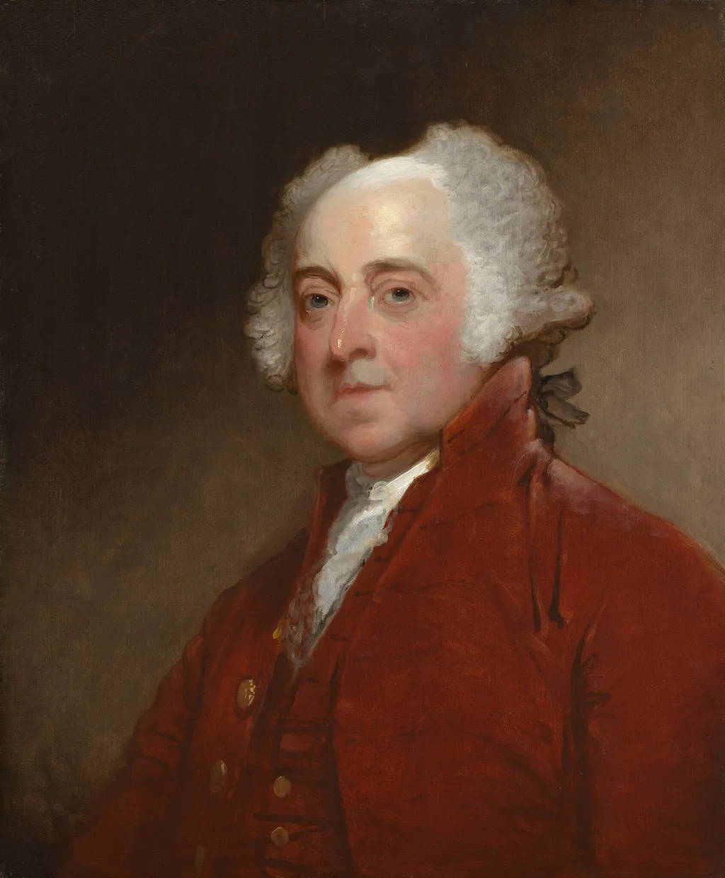 John Adams, by Gilbert Stuart, oil, 1821