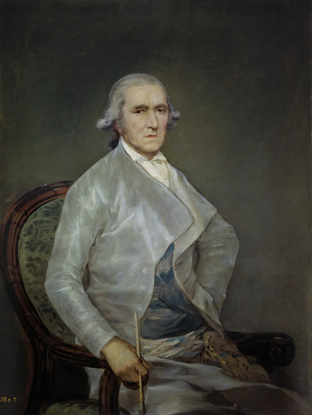 Francisco Bayeu, by Francisco Goya, oil, 1798