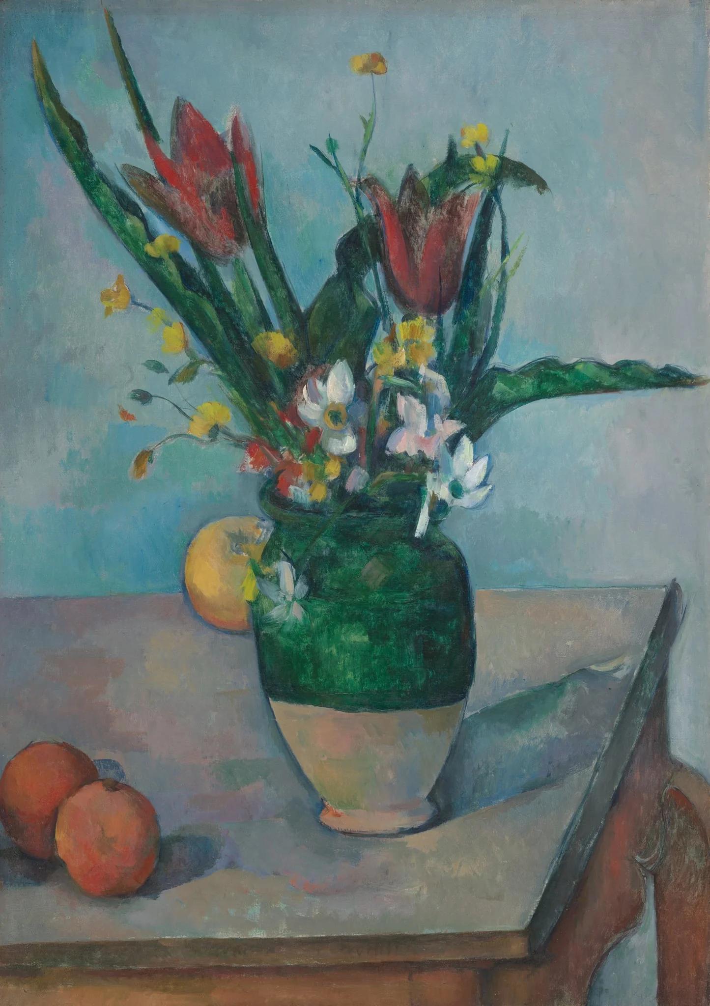 The Vase of Tulips, detail