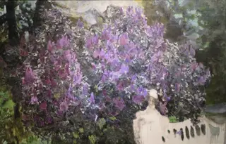 The Lilacs, by Mikhail Vrubel, unspecified, 1901