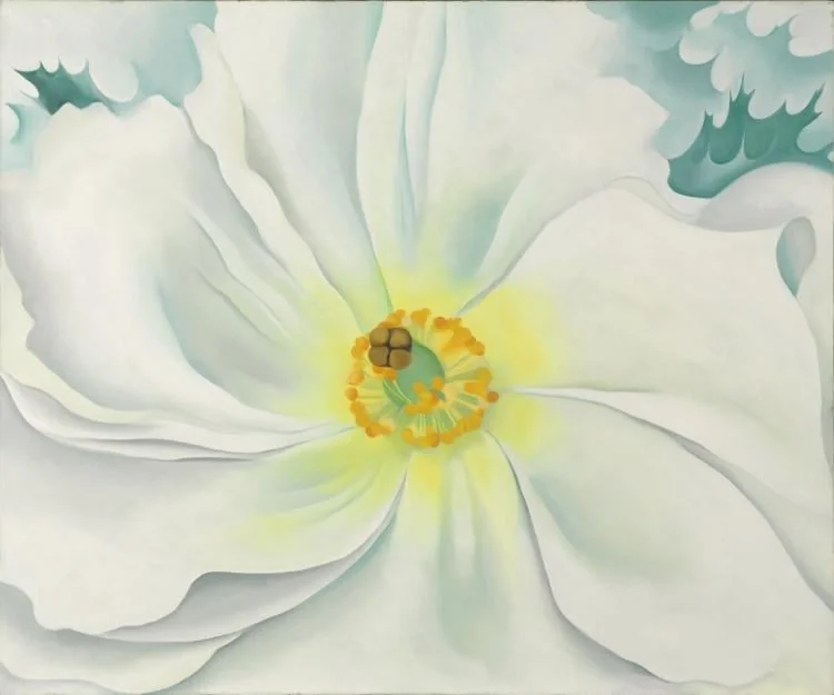 White Flower, detail