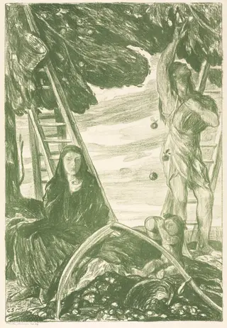 Autumn, by Charles Hasslewood Shannon, 1917