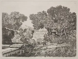 Liber Studiorum:  A Study, by John Sell Cotman, 1838