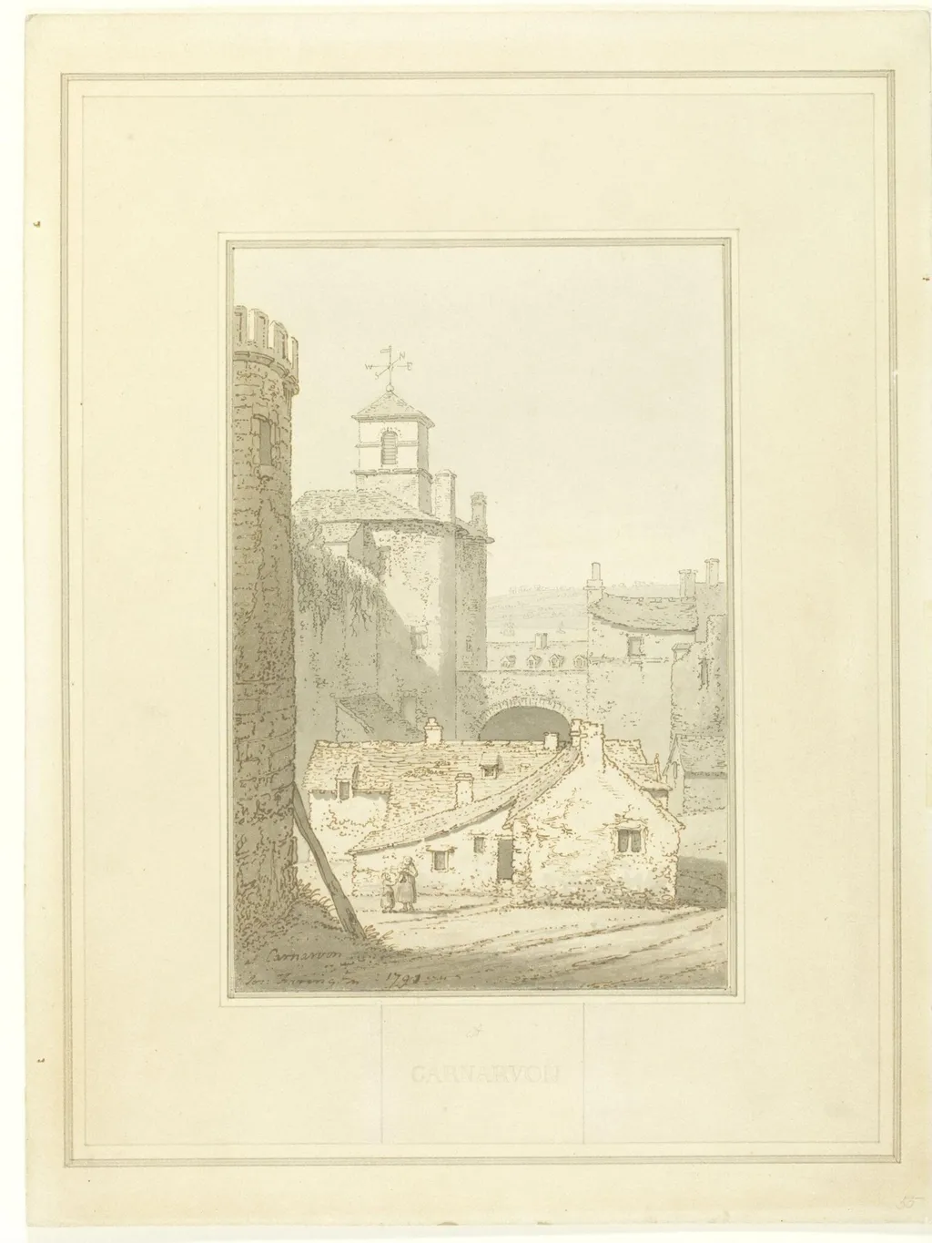 Carnarvon, by Joseph RA Farington, 1791
