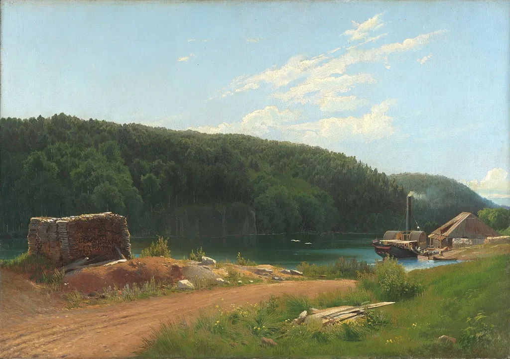 Koe Valaam ewala, by Fyodor Vasilyev, unspecified, 1869