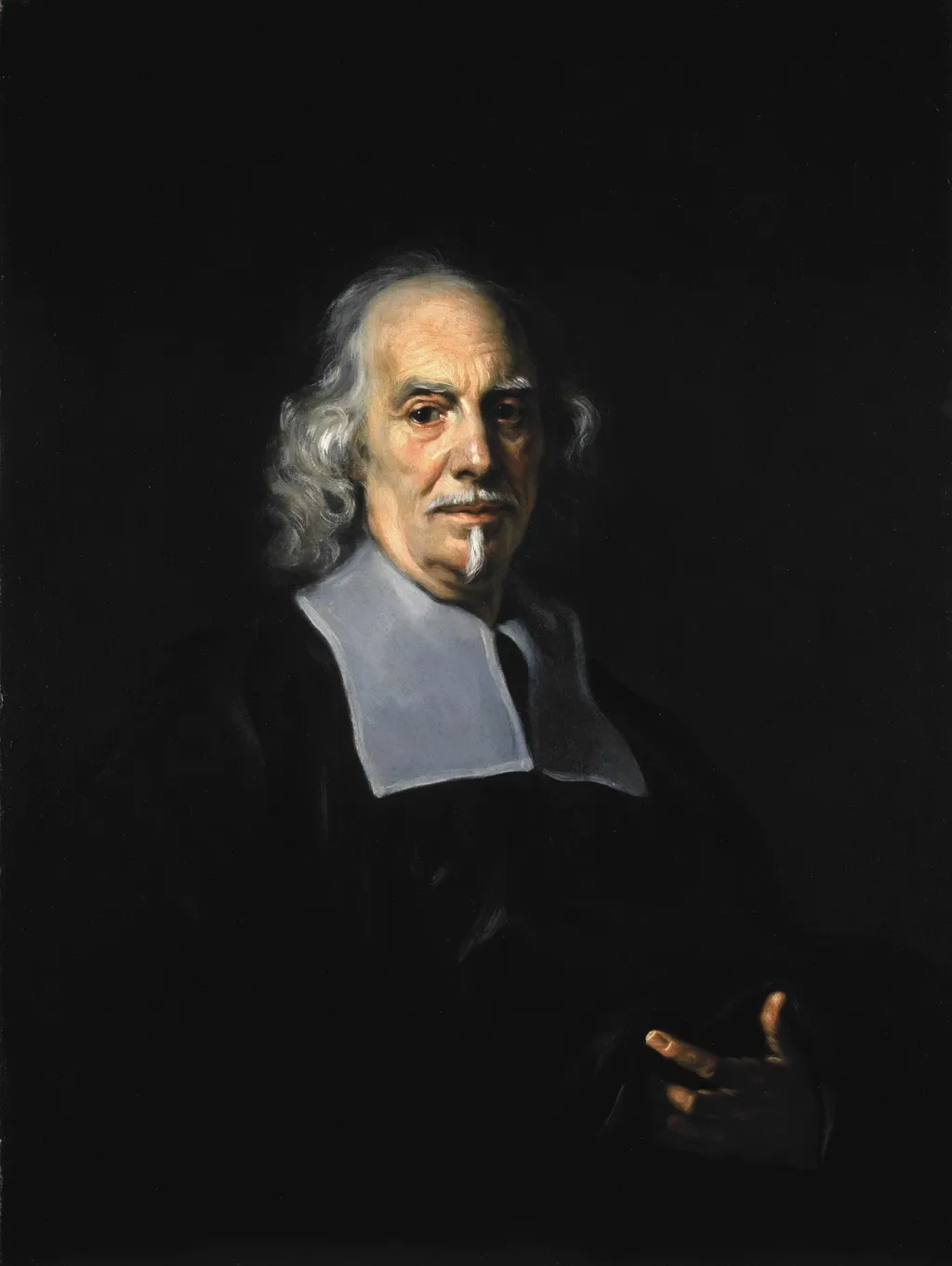 Portrait of Gianlorenzo Bernini (1598 - 1680), by Giovanni Battista Gaulli, oil, 1675